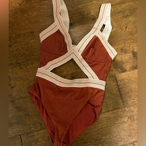 dolce vita cutout swimsuit